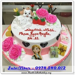 Mẫu Bánh Sinh Nhật Đẹp - A489